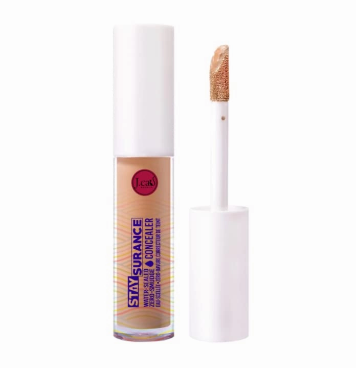 Concealer J. Cat Beauty Stay surance Water-Sealed Zero-Smudge Concealer Water Proof Delivers Buildable Coverage Without Any Creasing Or Caking 4.8ml / 0.16 fl. oz. (109 Soft Tan)