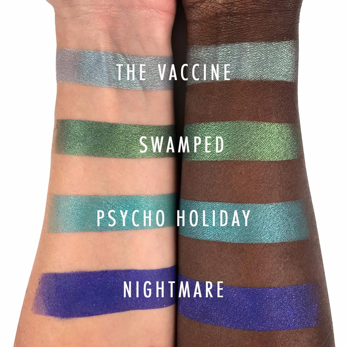 Concrete Minerals Eyeshadow, Silky- Smooth and Highly Pigmented, Longer-Lasting With No Creasing, 100% Vegan and Cruelty Free, Handmade in USA, 8 Grams Loose Mineral Powder (Peacock)