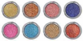 Concrete Minerals Natural Glitter Eyeshadow, Iridescent Shine and High Pigmentation, 100% Vegan and Cruelty Free, 2.4 Grams Loose Mineral Powder (Glitter Sample Bundle)