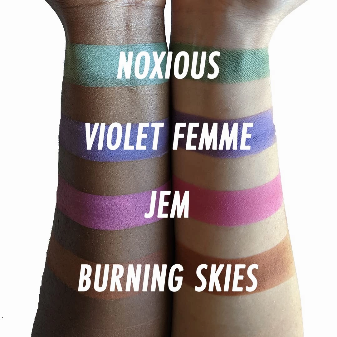 Concrete Minerals Pro Matte Eyeshadow, Silky- Smooth and Highly Pigmented, Longer-Lasting With No Creasing, 100% Vegan and Cruelty Free, 8 Grams Loose Mineral Powder (Wasteland)