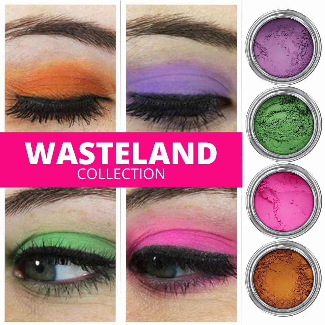 Concrete Minerals Pro Matte Eyeshadow, Silky- Smooth and Highly Pigmented, Longer-Lasting With No Creasing, 100% Vegan and Cruelty Free, 8 Grams Loose Mineral Powder (Wasteland)