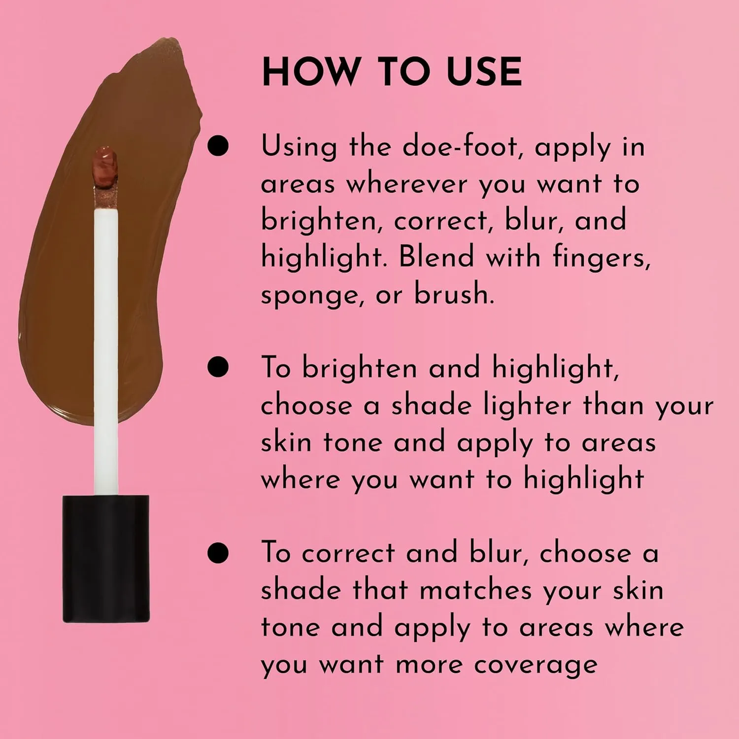 Conseal The Deal Lightweight Longwear Everyday Concealer - Clove - with Antioxidants and Caffeine to Reduce Dark Circles and Puffiness. Long-Wearing and Self-Setting, Silicone-Free - 5 ml.
