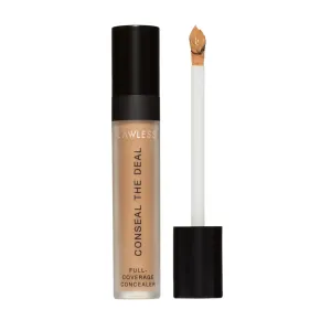 Conseal The Deal Lightweight Longwear Everyday Concealer - Goldie - with Antioxidants and Caffeine to Reduce Dark Circles and Puffiness. Long-Wearing and Self-Setting, Silicone-Free - 5 ml.
