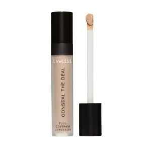 Conseal The Deal Lightweight Longwear Everyday Concealer - Linen - with Antioxidants and Caffeine to Reduce Dark Circles and Puffiness. Long-Wearing and Self-Setting, Silicone-Free - 5 ml.