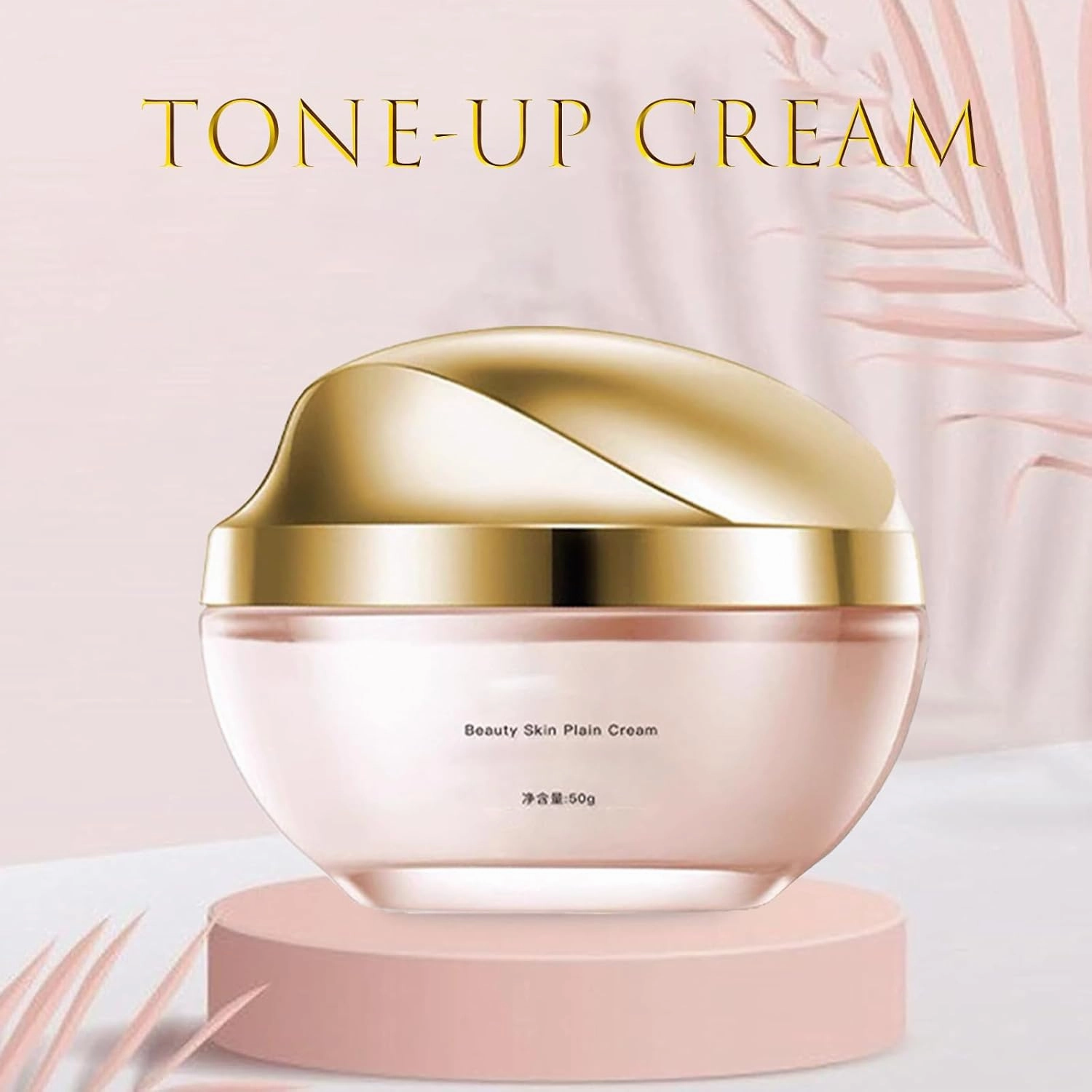 Corrector Iluminador Hidratante Crema Tónica, Moisturizing Brightening Concealer Smooth Tone-Up Cream (3)