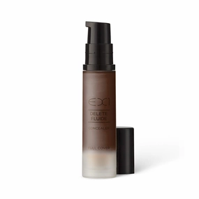 Cosmetics Delete Fluide Full Coverage Liquid Concealer Makeup Shade 20.0- Vegan, Oil free with Ultra-Blendable Formula for Seamless Finish