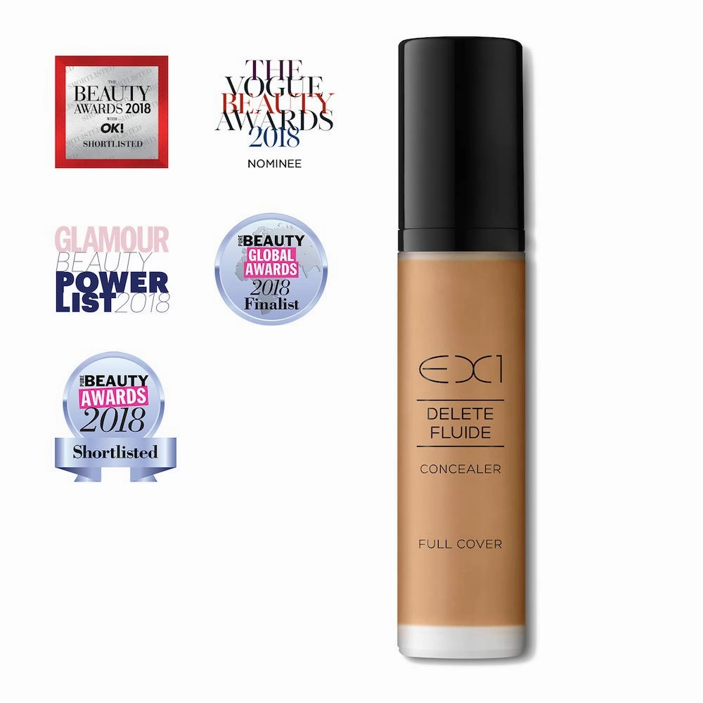 Cosmetics Delete Fluide Full Coverage Liquid Concealer Makeup Shade 8.0- Vegan, Oil free with Ultra-Blendable Formula for Seamless Finish