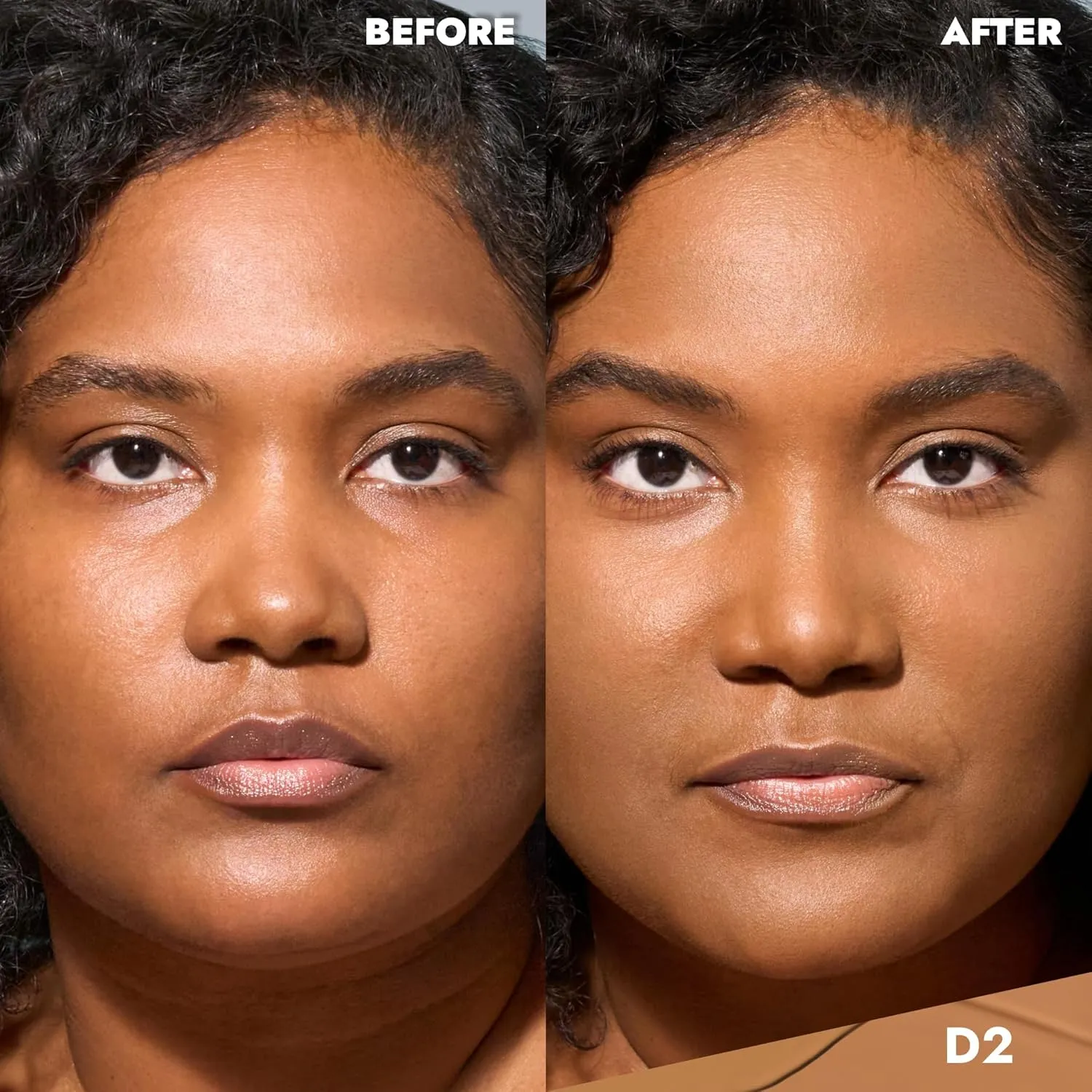 COVER FX Skin Discovered Longwear Full Coverage Concealer | Buildable Crease-Resistant High Coverage Formula Conceals, Corrects, and Brightens | D2- Deep to Rich Cool Neutral Undertone