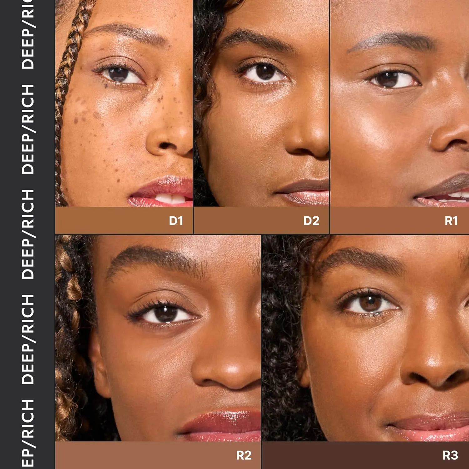 COVER FX Skin Discovered Longwear Full Coverage Concealer | Buildable Crease-Resistant High Coverage Formula Conceals, Corrects, and Brightens | D2- Deep to Rich Cool Neutral Undertone
