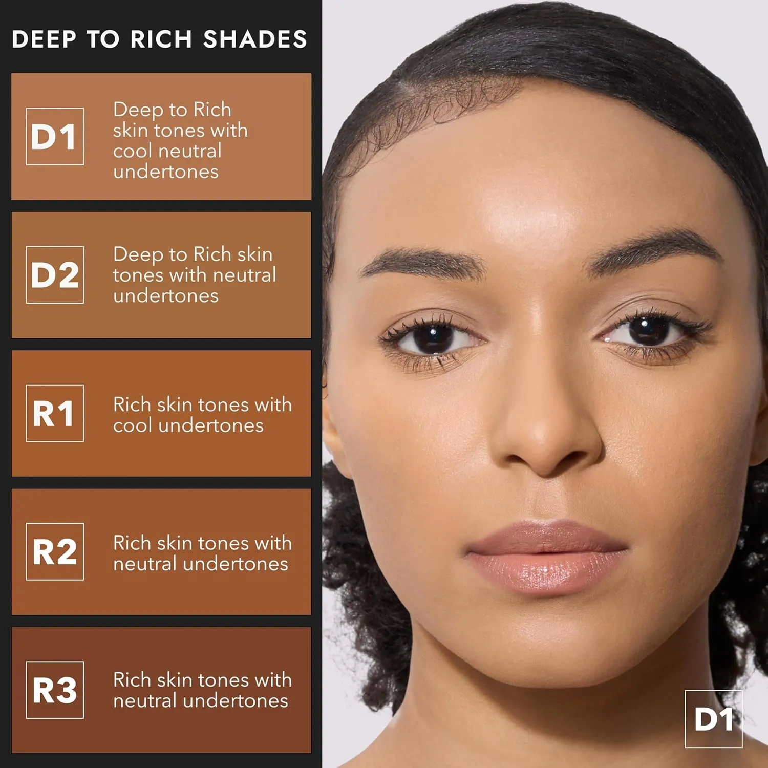 COVER FX Skin Discovered Longwear Full Coverage Concealer | Buildable Crease-Resistant High Coverage Formula Conceals, Corrects, and Brightens | D2- Deep to Rich Cool Neutral Undertone