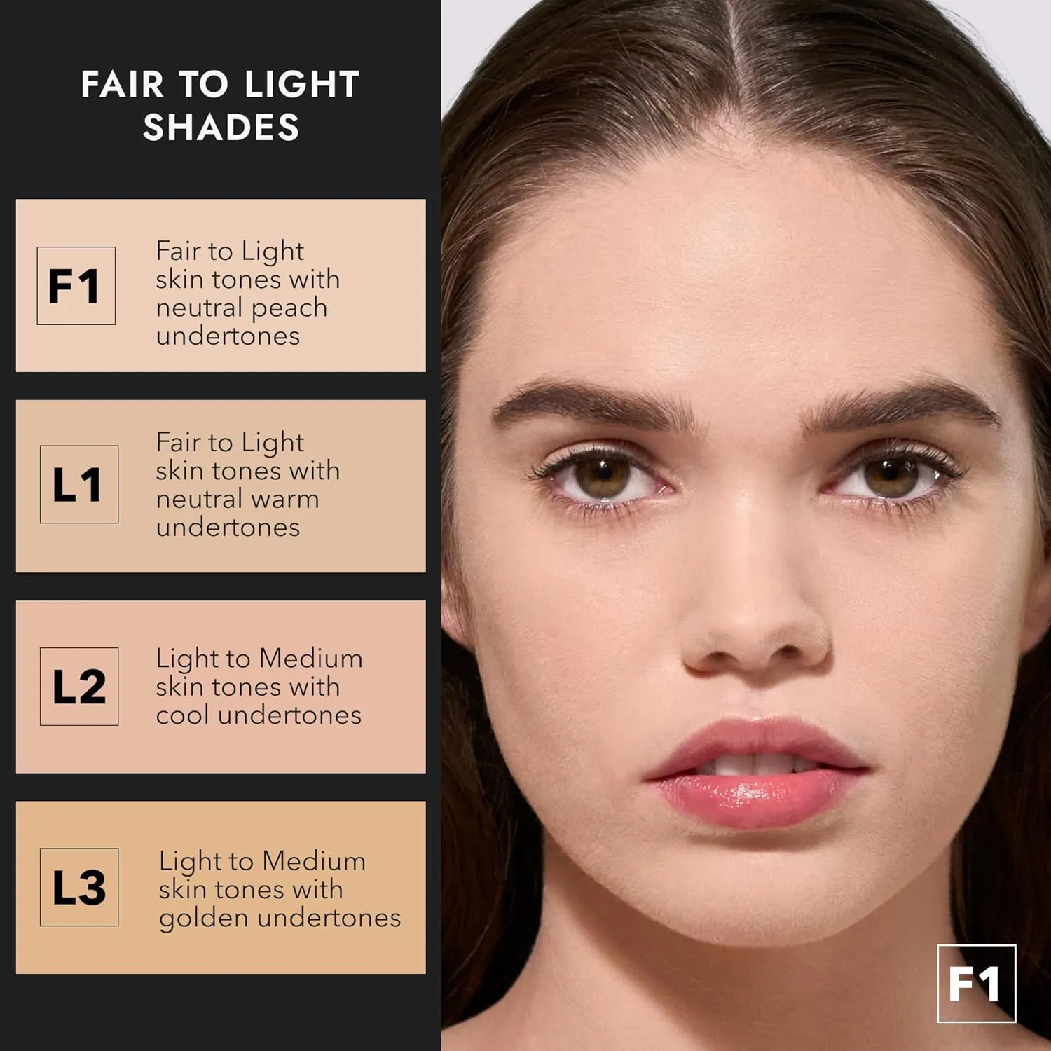 COVER FX Skin Discovered Longwear Full Coverage Concealer | Buildable Crease-Resistant High Coverage Formula Conceals, Corrects, and Brightens | L1- Fair to light with Neutral Warm Undertones