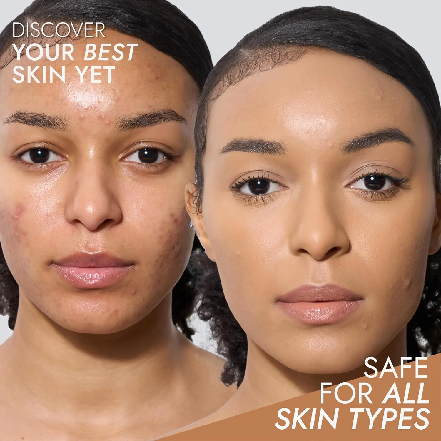 COVER FX Skin Discovered Longwear Full Coverage Concealer | Buildable Crease-Resistant High Coverage Formula Conceals, Corrects, and Brightens | M4-Medium to Tan Golden Neutral Undertone