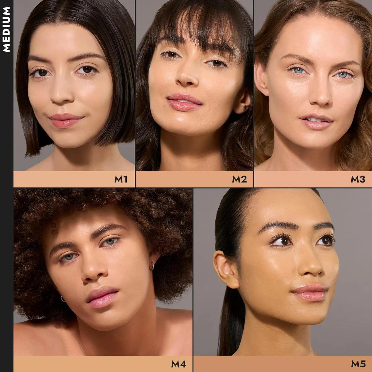 COVER FX Total Cover Cream Foundation - Shade M2 - Buildable Coverage - Natural Finish - Oil-Free - Sweat-Proof