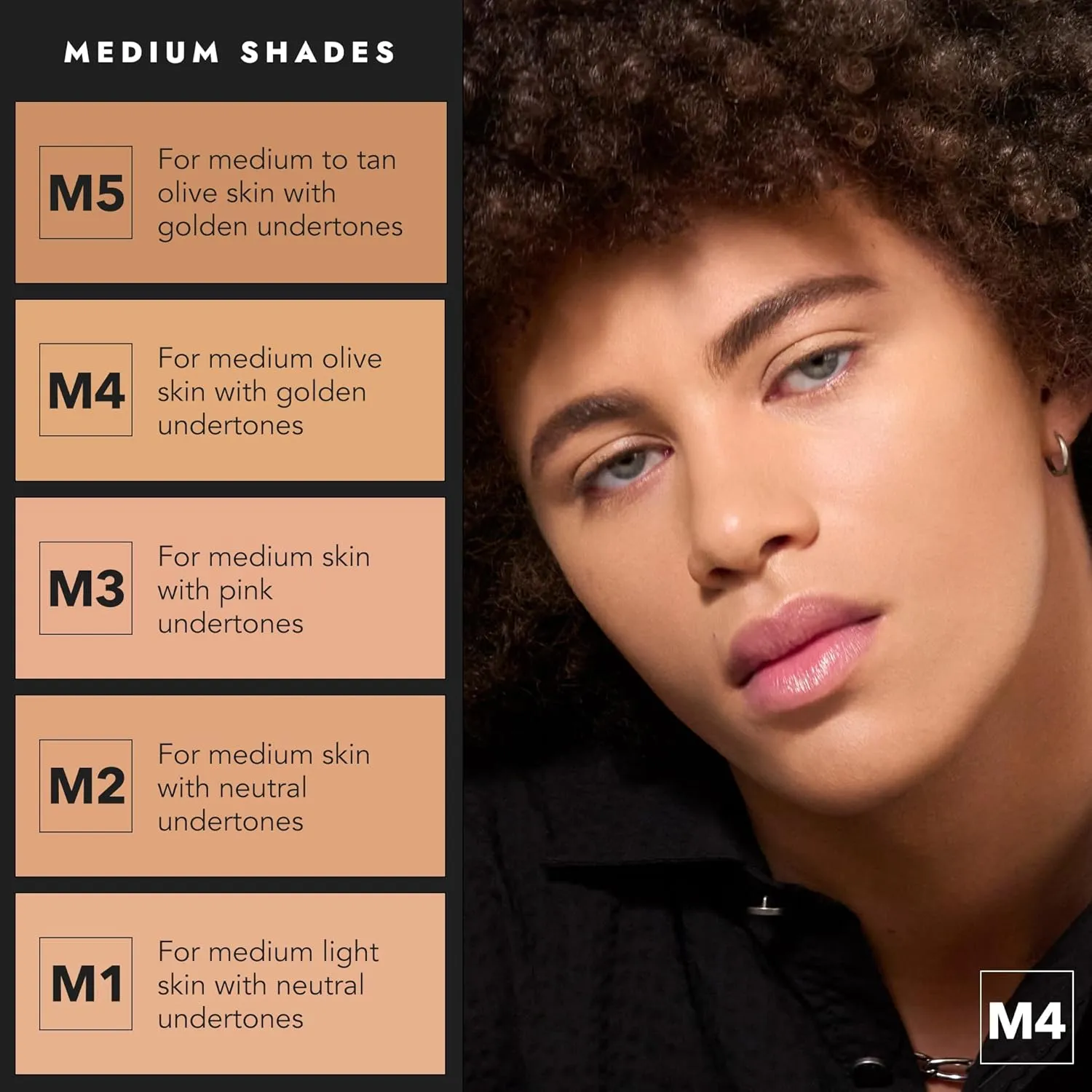 COVER FX Total Cover Cream Foundation - Shade M3 - Buildable Coverage - Natural Finish - Oil-Free - Sweat-Proof