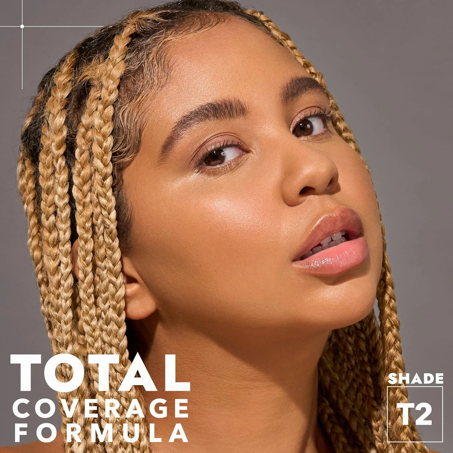 COVER FX Total Cover Cream Foundation - Shade T2 - Buildable Coverage - Natural Finish - Oil-Free - Sweat-Proof