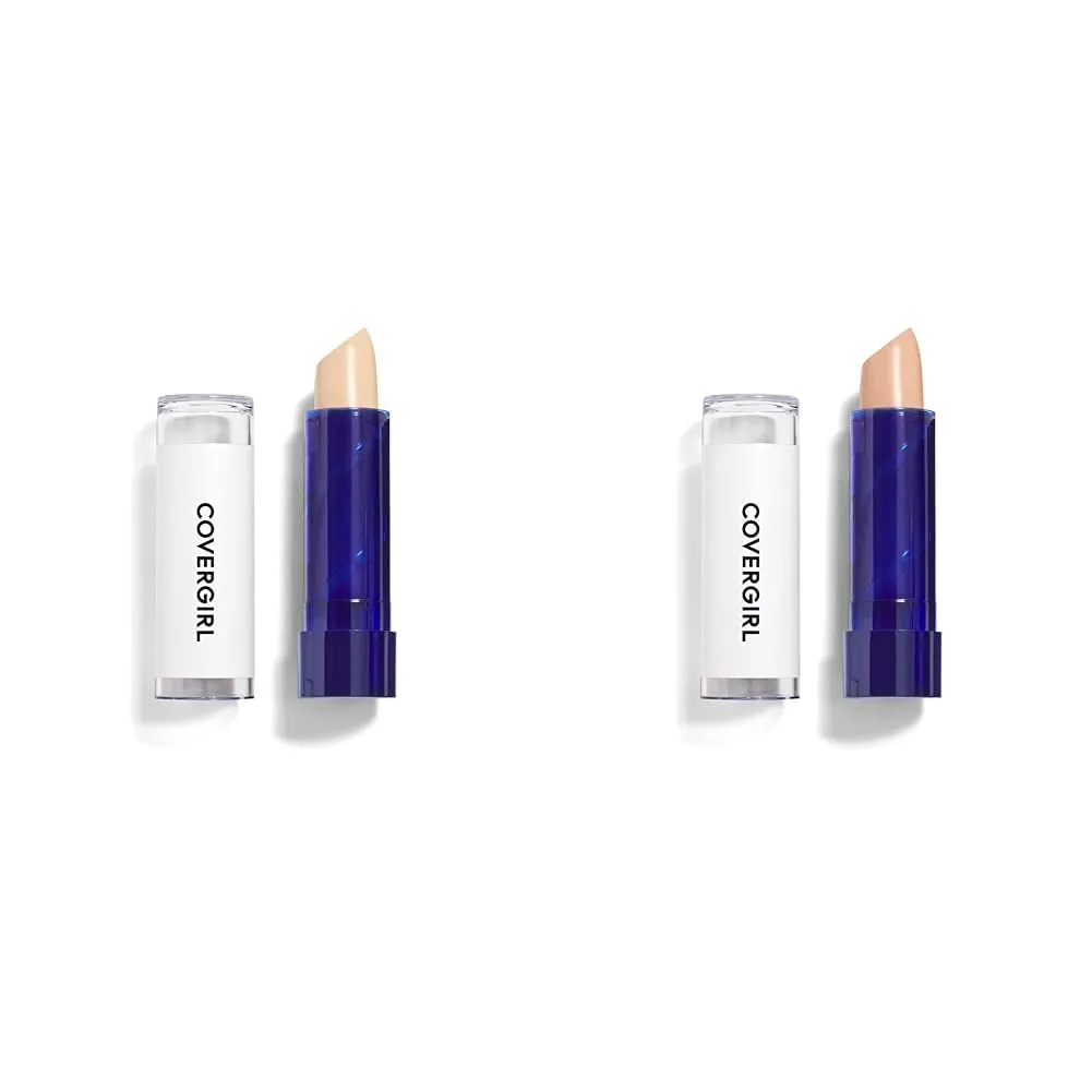 COVERGIRL Smoothers Concealer 0.14oz, Light Concealer Stick 0.14oz Moisturizing Under-eye Concealer Makeup