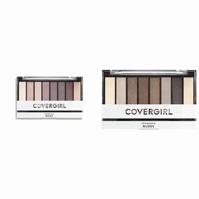 COVERGIRL Trunaked Eyeshadow Palette, Roses 815, 0.23 Ounce and Nudes 805, 0.23 Ounce Eyeshadow Palettes (2-Pack)