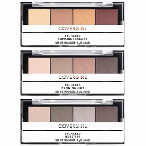 Covergirl Trunaked Quads Eyeshadow Palette Assorted - Wholesale 12 Units (COVTQEAS)
