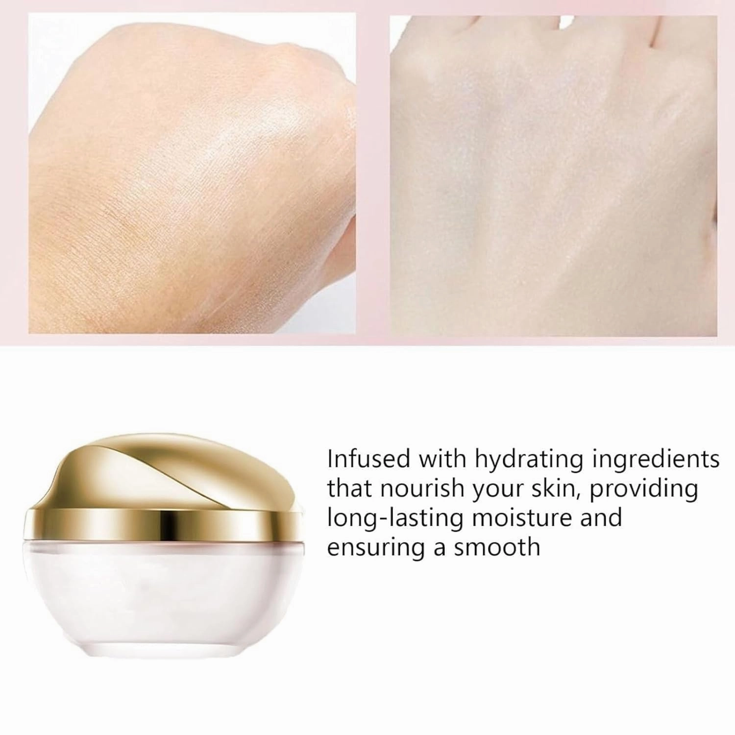 Crema De Maquillaje, 50g Moisturizing 𝐁𝐫𝐢𝐠𝐡𝐭𝐞𝐧𝐢𝐧𝐠 Concealer Smooth Tone-Up Cream, Corrector Iluminador Hidratante Crema Tónica, Moisturizing Makeup Tone up (1PCS)