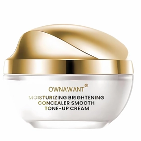 Crema de Maquillaje, Makeup Cream, Corrector Iluminador Hidratante Tónica Suave, Moisturizing Brightening Concealer Smooth Tone (1 PCS)