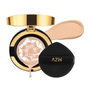 Cushion Foundation Dewy Finish, Natural Coverage,Pack of 1,Glass Skin, Long-Lasting, Lightweight, Buildable Coverage (23#Warm, 0.49ounce, 1)