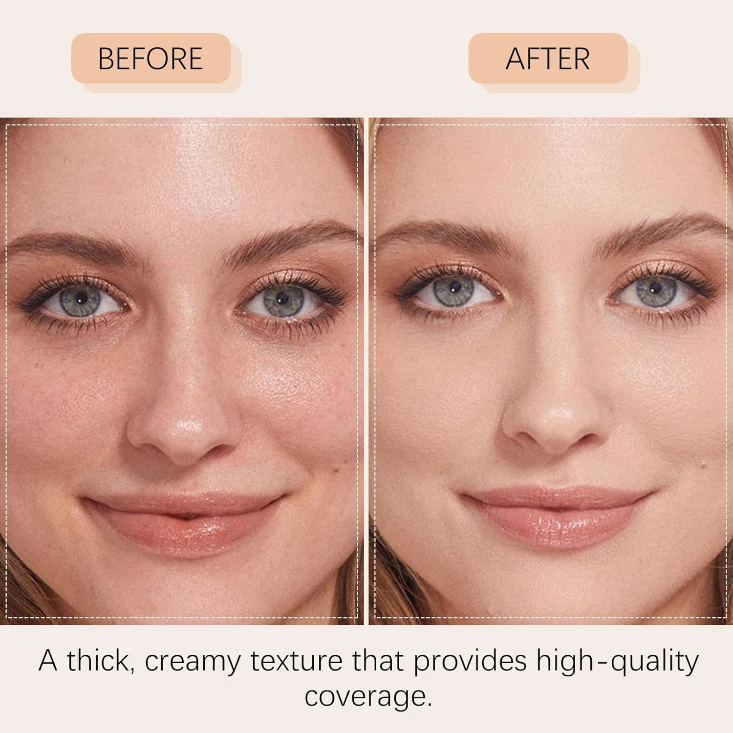 Cushion Foundation Dewy Finish, Natural Coverage,Pack of 1,Glass Skin, Long-Lasting, Lightweight, Buildable Coverage (21#Neutral, 0.49ounce, 1)