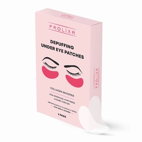 Depuffing Under Eye Patch | Under Eye Patches For Dark Circles, Puffiness And Inflammation | Contains Aloe Vera Gel, Witch Hazel, Carrot & Almond Extract | Collagen Mask For All - 5 Patches