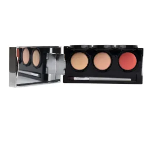 Dermaflage Tattoo Cover Up Makeup (Fair) - Bruise Full Coverage Concealer - Full Coverage Waterproof Concealer for Bruise, Scars & Acne - Smudge Proof Body Makeup Palette with 3 Pro SFX Shades   Brush
