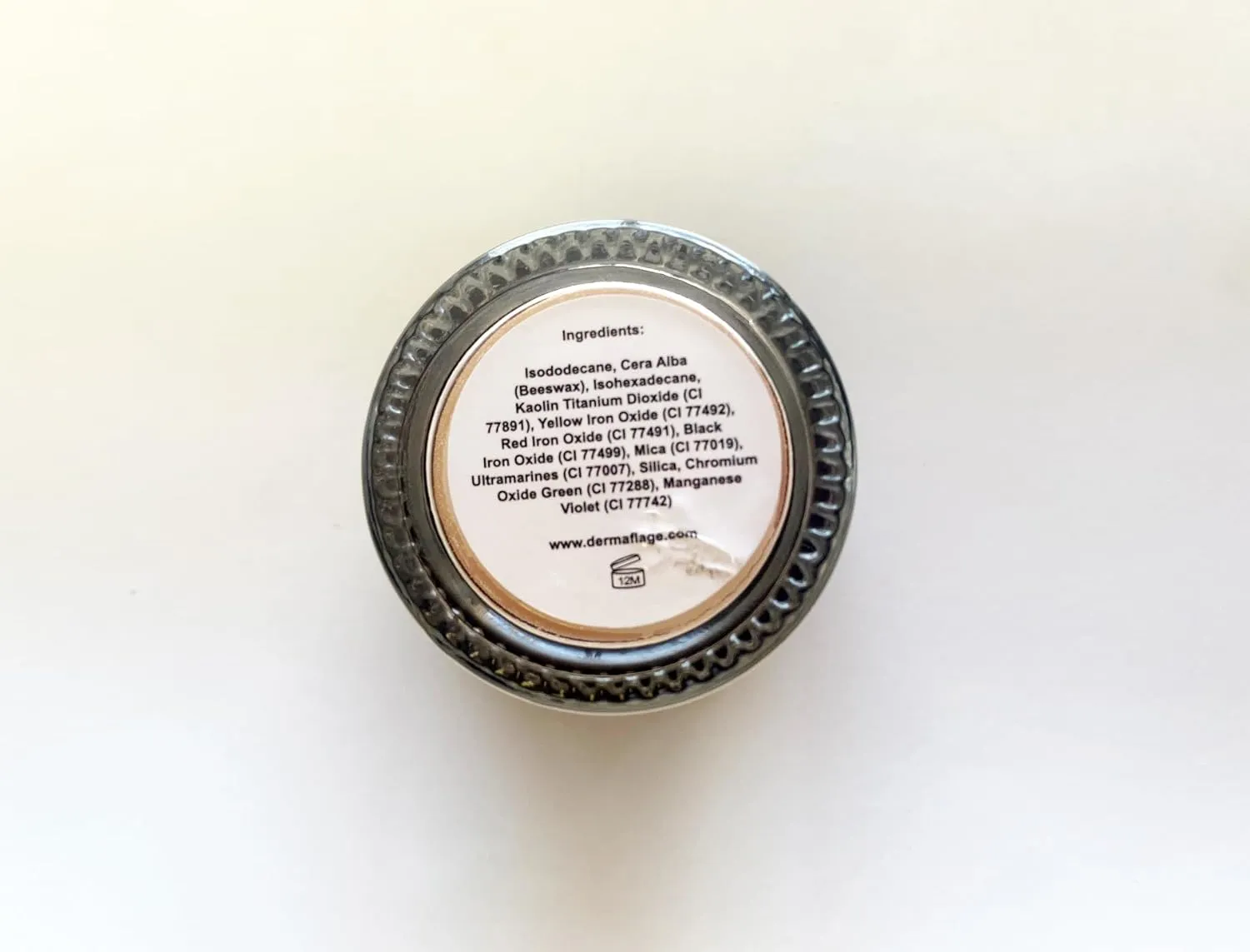 Dermaflage Waterproof Concealer Cream (Golden Fair) - Concealer Full Coverage, Matte Finish for Face & Body - Hides Dark Circles, Tattoos & Acne - Long Lasting Formula Used by Hollywood Makeup Artists