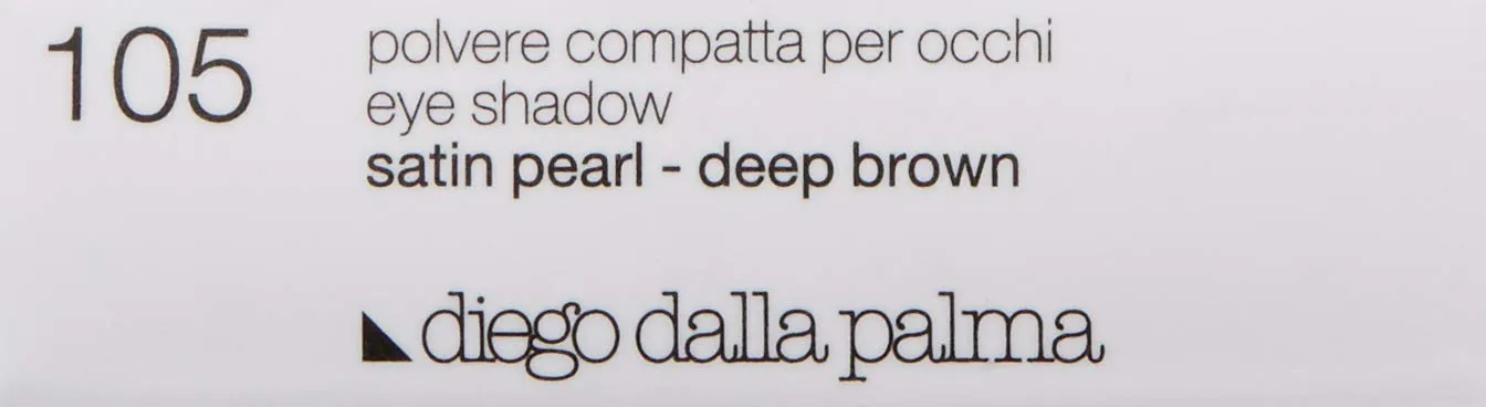 diego dalla palma Satin Pear Eyeshadow, Deep Brown