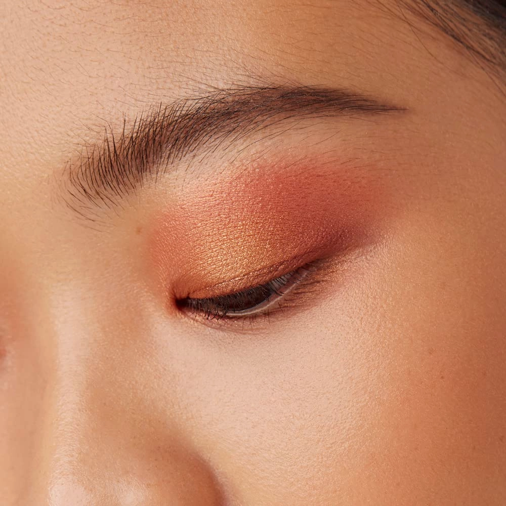 EM COSMETICS Divine Skies Eyeshadow Palette, 6 Ultra Pigmented Matte Shimmer Satin Shades, 9g (Faded Clementine)