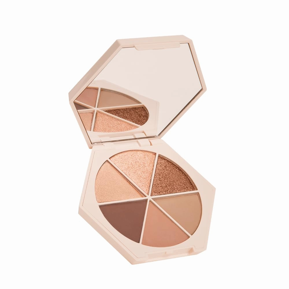 EM COSMETICS Divine Skies Eyeshadow Palette, 6 Ultra Pigmented Matte Shimmer Satin Shades, 9g (Rodin)