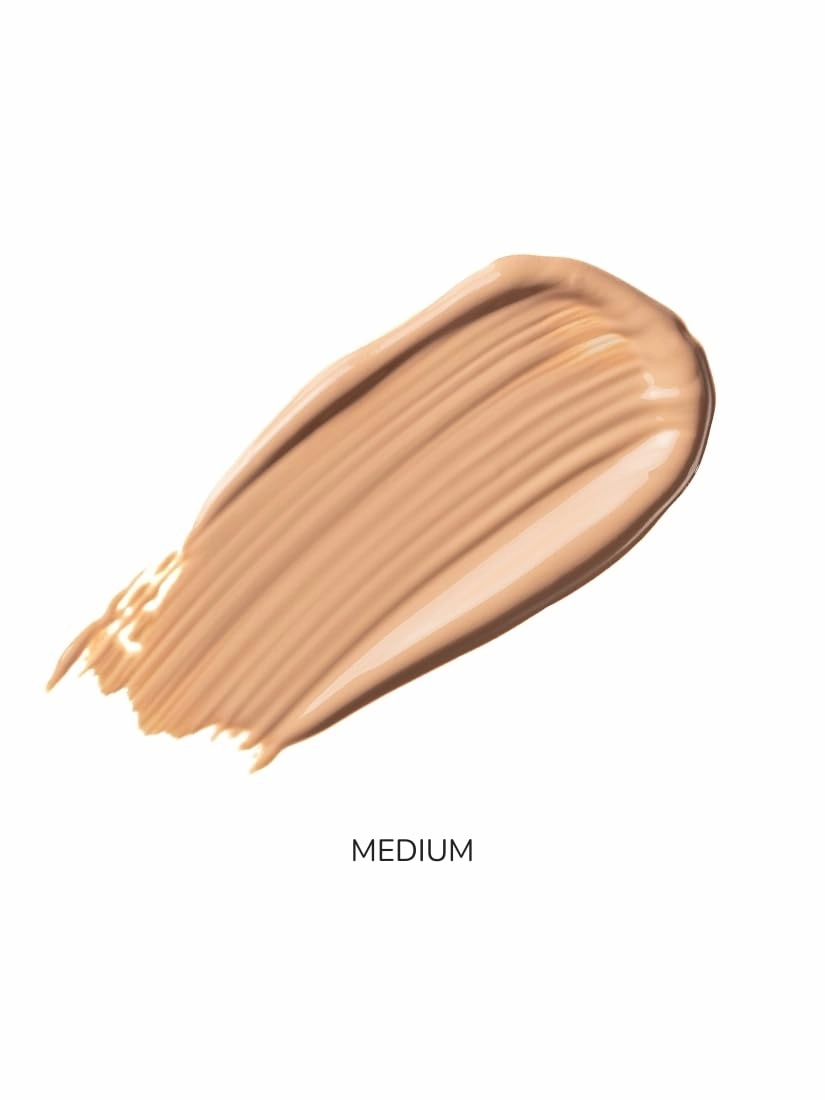 Emani HD Corrective Liquid Mineral Concealer with Vitamin C & Hyaluronic Acid, Full Coverage for Face, Cruelty-Free & Vegan, Medium