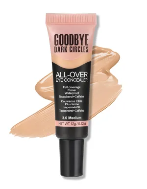 Erinde Under Eye Full Coverage Concealer, Color Corrector for Dark Circles, Fine Lines, Redness & Discoloration, Waterproof Natural Finish Dark Circles Under Eye Concealer, 03 Medium