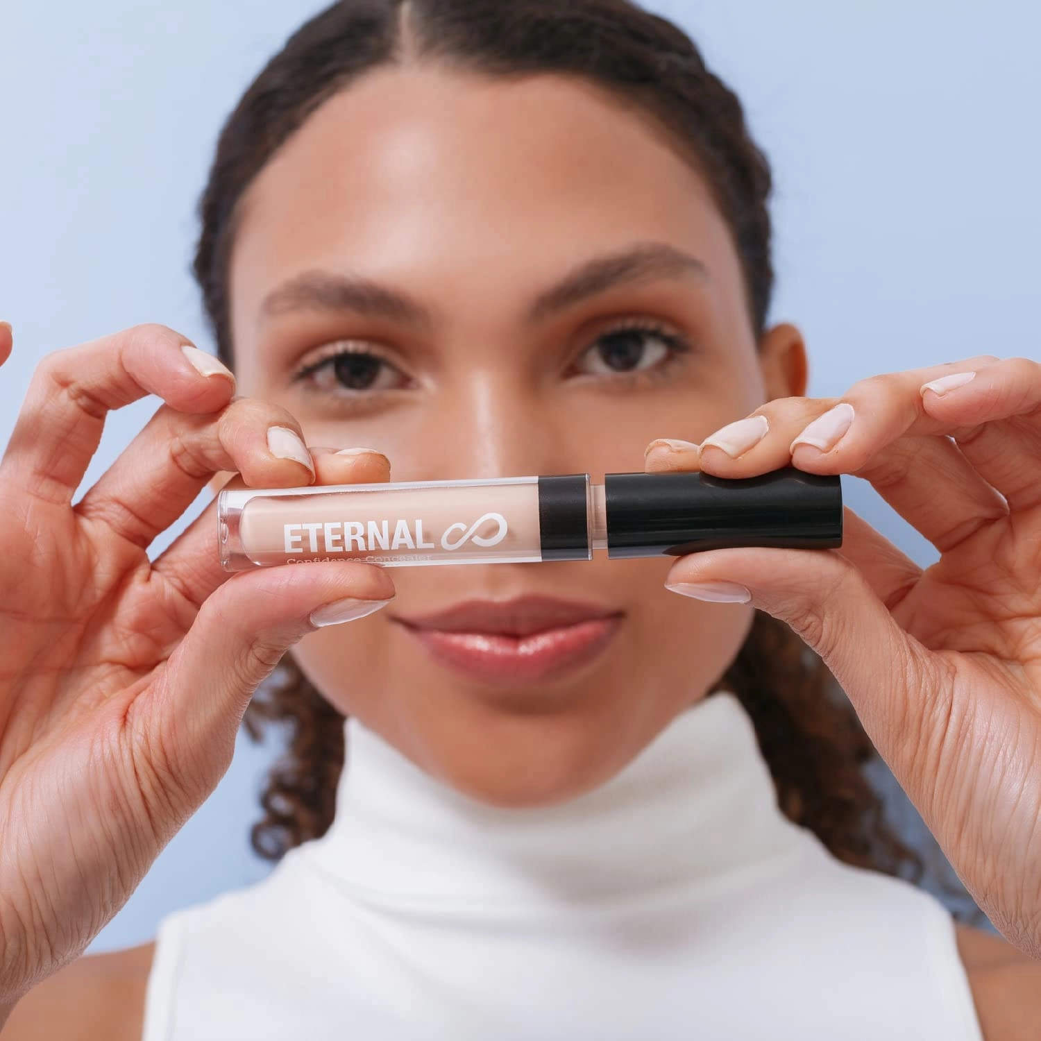 Eternal Confidence Super Long Wear Concealer Pack of 3 (Light   Medium  Dark) – Luminous Hydrating High Coverage Dark Circle Makeup, 0.11 Oz each