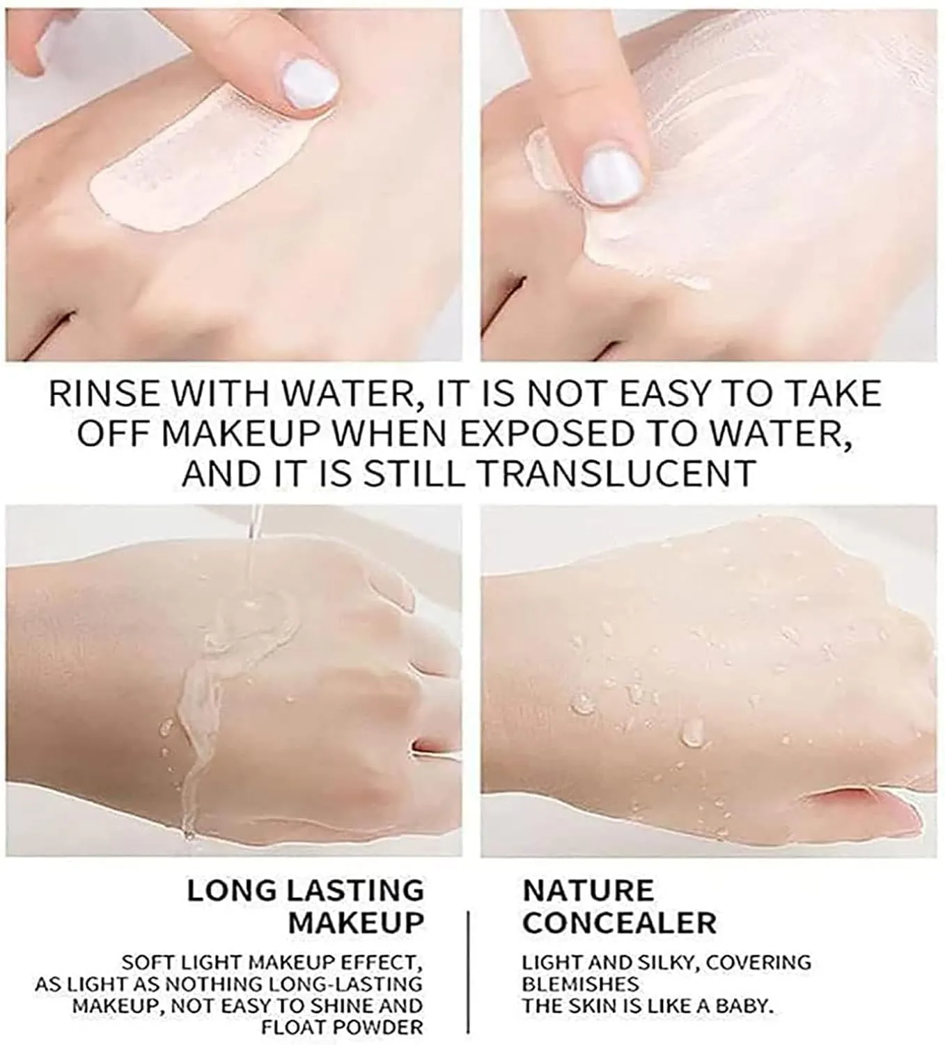 Evanesce Soft Matte Cream Conceal, Evanesce, Evanesce Foundation, Evanesce Concealer, Evanesce Soft Matte Cream Concealer Full Coverage, Long Lasting Moisturizing Contour Brighten
