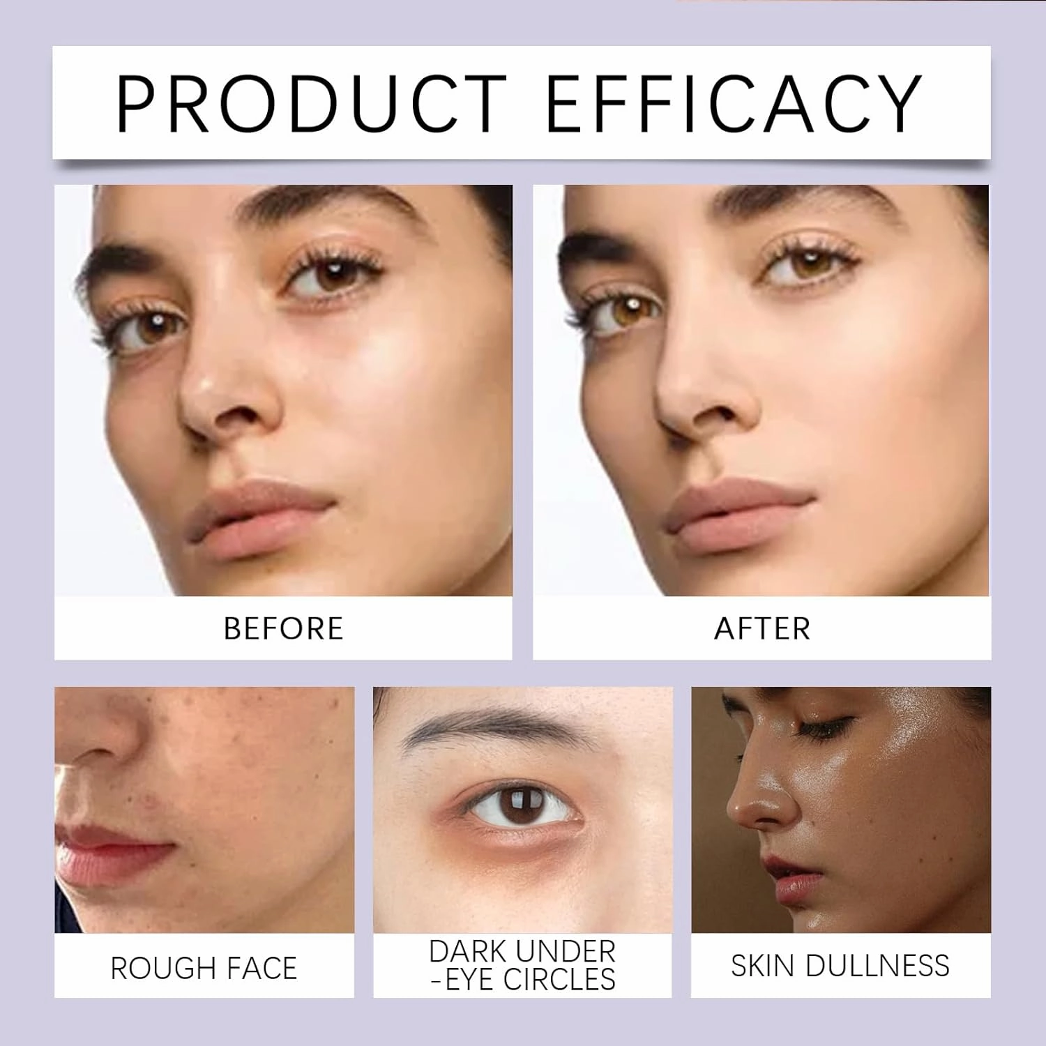 Evanesce Soft Matte Cream Concealer, Waterproof Evanesce Concealer, Full Coverage Foundation Long Lasting Moisturizing Lightweight Natural Fit for All Skin Tones (01#Natural color)