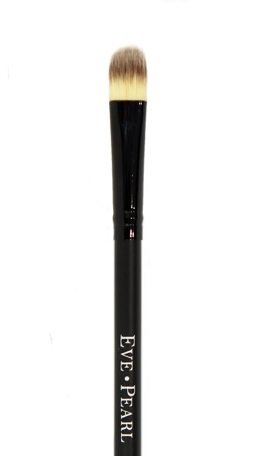 EVE PEARL Dual Salmon Concealer And 102 Concealer Brush Full Coverage Under Brighten Eye Concealer Brush Set Makeup Kit (Dark)