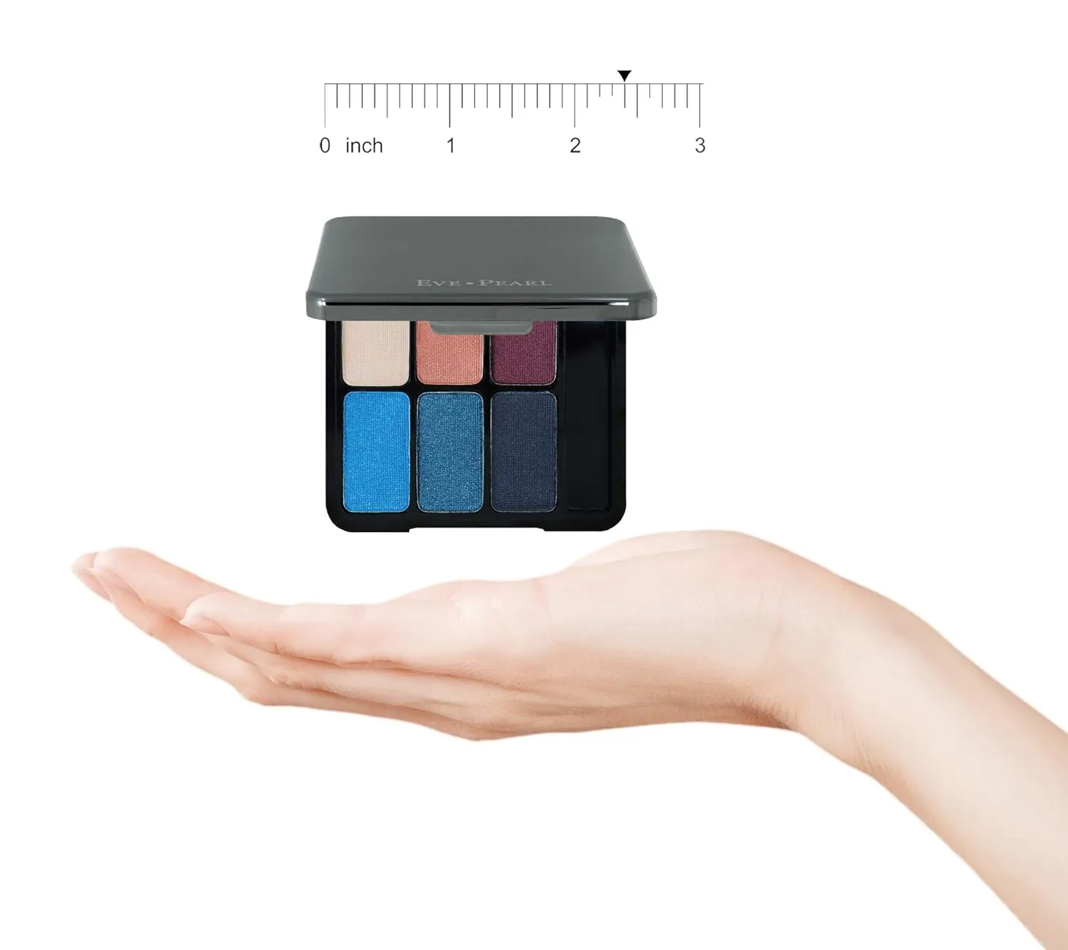 EVE PEARL Eyeshadow Palette Highly Pigmented Vitamin E Matte And Shimmer Eye Shadow Palette- Sapphire Eyes
