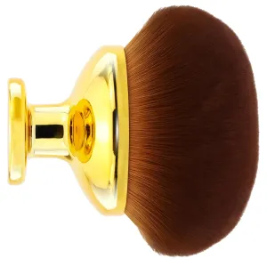 Extra Large Body Makeup Brush For Self Tanner, Leg Makeup &Bronzer Blend,90 mm Wide-headed Kabuki Brush Provides More Even &Pretty Application, Sunscreen Face& Back Makeup Brush, Wet&Dry Use- Gold