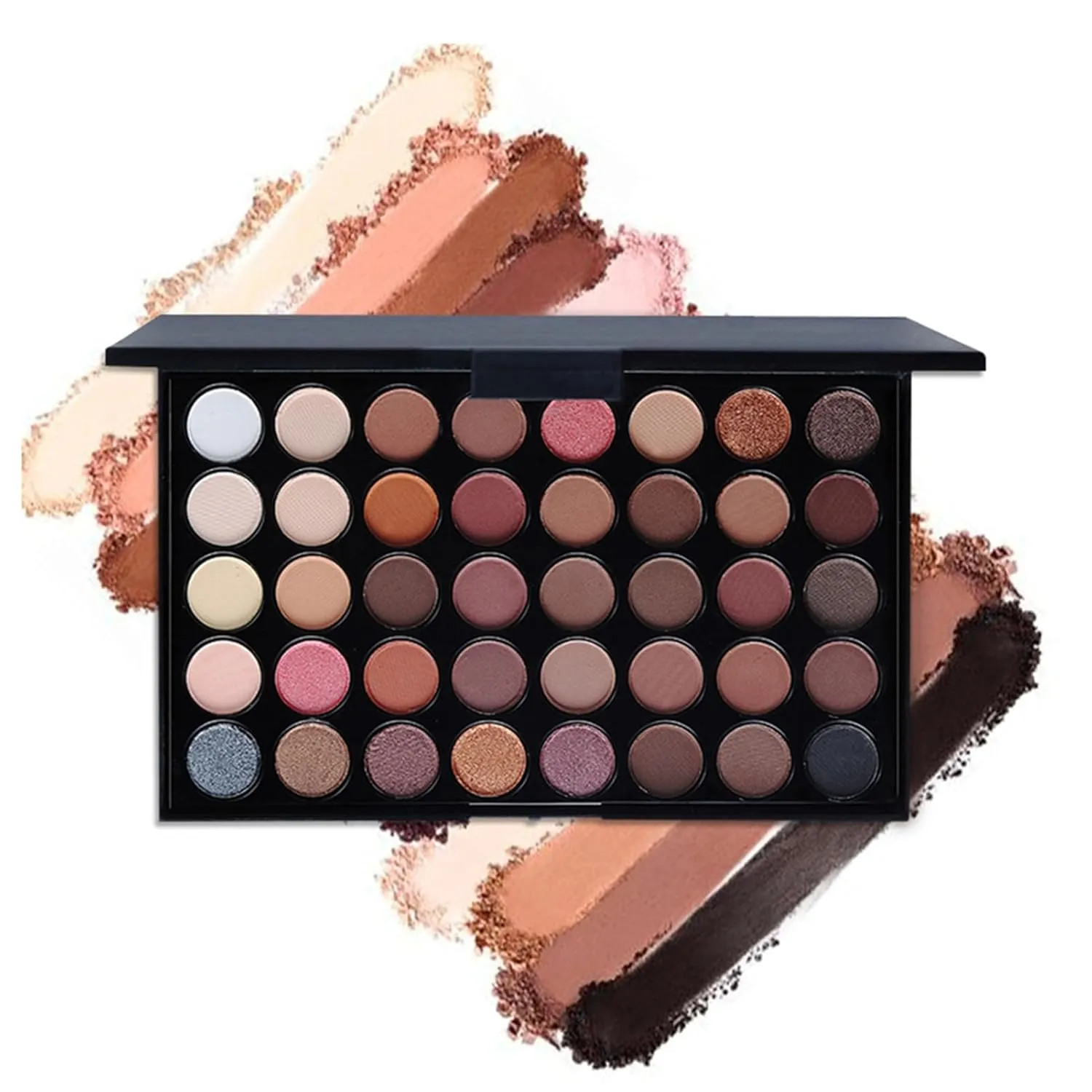 Eye Makeup Kits for Women, Eye Makeup Set for Beginners, Mother's Day Gifts for Mom, Makeup Essential Bundle Includes Eyebrow Pencil, Eyeliner Pen, Mascara, Eyeshadow Palette with Eye Brush