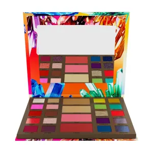 Eyeshadow and Blush Palette - Rich Shades - Effortless Blending, Long-lasting Wear, and Crease-proof Formula - Spellbound - 1.26 oz
