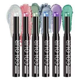 Eyeshadow Brightener Pencil - Cream Eyeshadow Stick Matte | Cream Eyeshadows Stick | - Shimmer 6 Pieces Waterproof Long-Lasting Makeup Tool For Holiday Birthday Cosmetics Women Travel Special