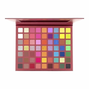 Eyeshadow Palette, 63 Colors, Matte & Shimmer Finish, Highly Pigmented, 63.0 gm, Multicolor