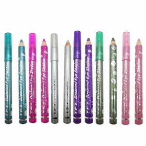 Eyeshadow Stick Makeup Set,12 PCS Warm to Cool Cream Matte Shimmer Glitter Colourpop Eyeshadow Pencil Crayon Pro Waterproof Long Lasting Smooth Cosmetics Gift Kit for Women Girls All-Day Eye Makeup