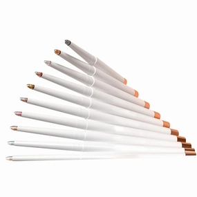 Eyeshadow Stick Makeup Set,12 PCS Warm to Cool Cream Matte Shimmer Glitter Colourpop Eyeshadow Pencil Crayon Pro Waterproof Long Lasting Smooth Cosmetics Gift Kit for Women Girls All-Day Eye Makeup