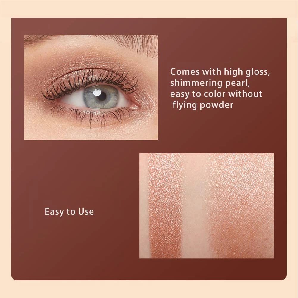 Eyeshadow Stick Makeup Set,12 PCS Warm to Cool Cream Matte Shimmer Glitter Colourpop Eyeshadow Pencil Crayon Pro Waterproof Long Lasting Smooth Cosmetics Gift Kit for Women Girls All-Day Eye Makeup