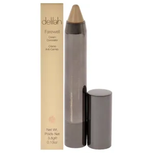 Farewell Cream Concealer, Linen, Full Coverage, Hyaluronic Filling, Moisturizing, Creamy, Smoother Color Correcting Makeup, Cruelty Free, 0.13 Oz