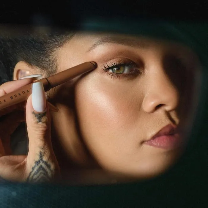 Fenty Beauty by Rihanna Shadowstix Longwear Eyeshadow Stick, 1 Count - 0.056 oz (Amber - cool light brown)