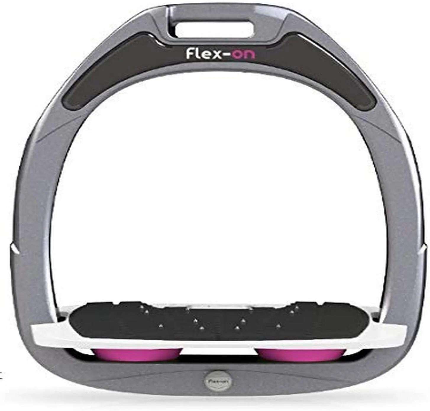 Flex on Green Composite Range Mixed Ultra-Grip Frame Color: Silver Gray Footbed Color: White ELASTOMERS: Pink